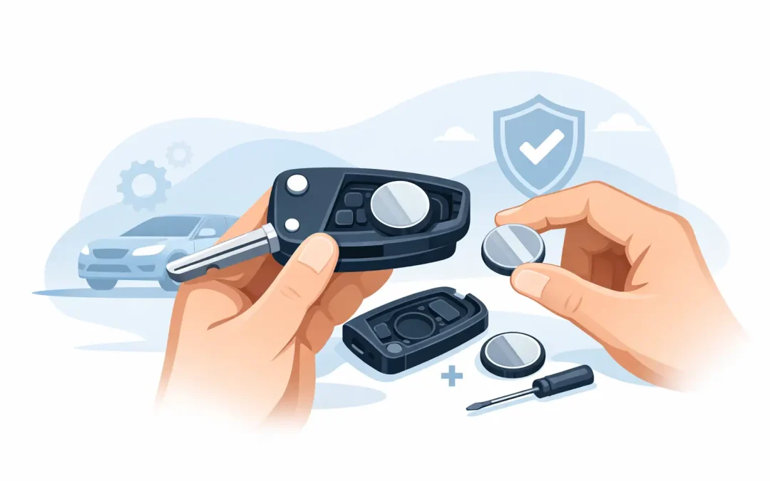 How to Car Key Battery Replacement Safely