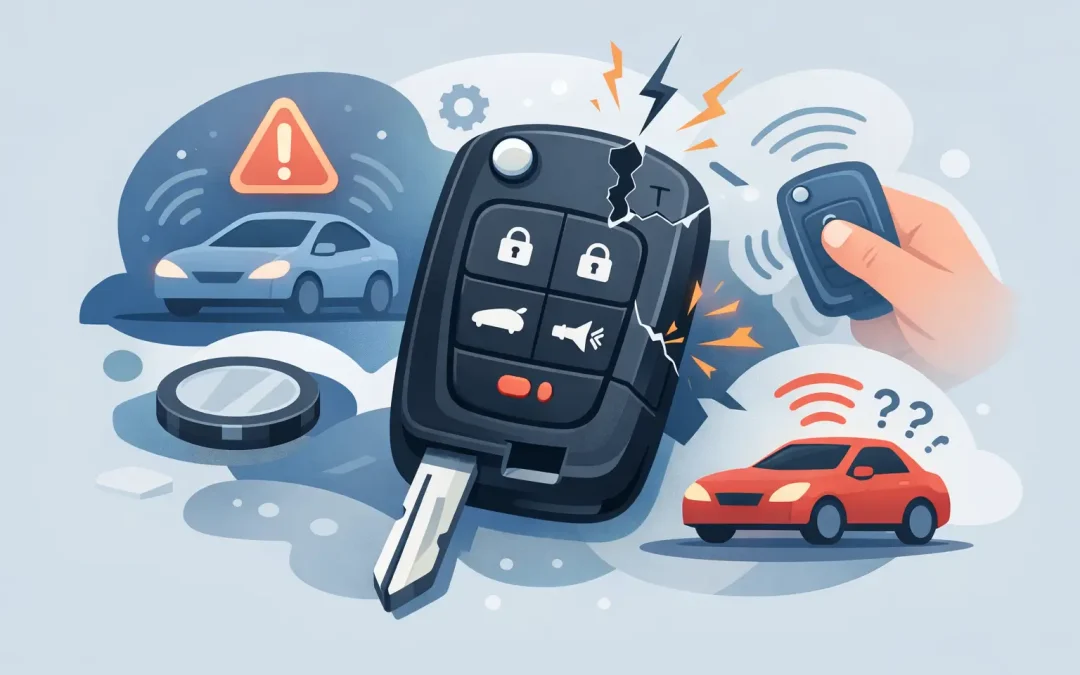 Best Signs Your Key Fob Is Failing or Damaged