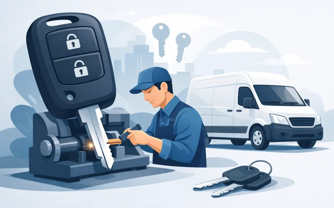 Replacement Van Key Cutting Without the Delay