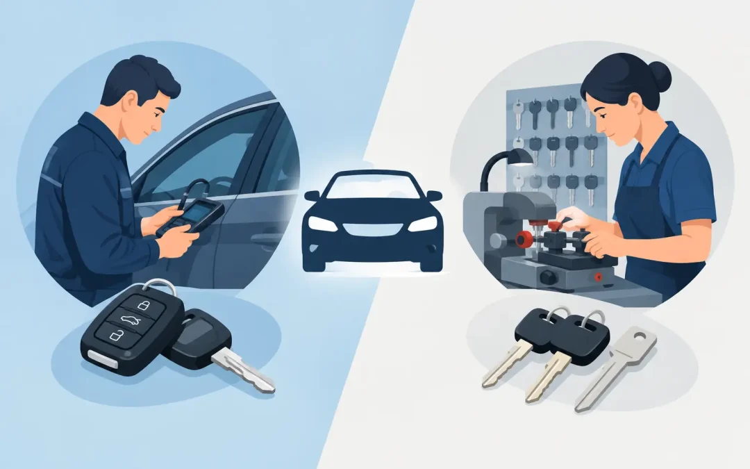 Car Locksmith Versus Key Cutter: Who Can Help?