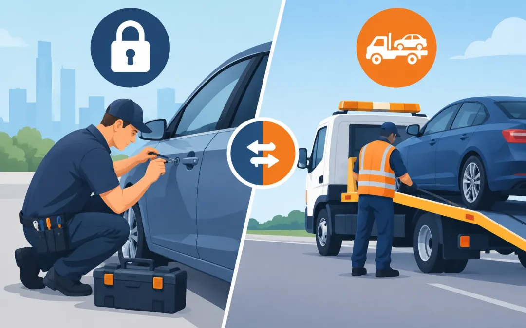 Car Locksmith vs Roadside Assistance Compared